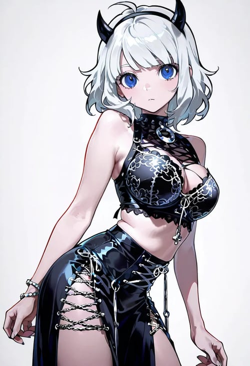 Gothic Lingerie by reprinter on Tensor.Art