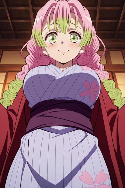 Mitsuri Kanroji (Demon Slayer) - MetalChromeX by metalchromex on Tensor.Art