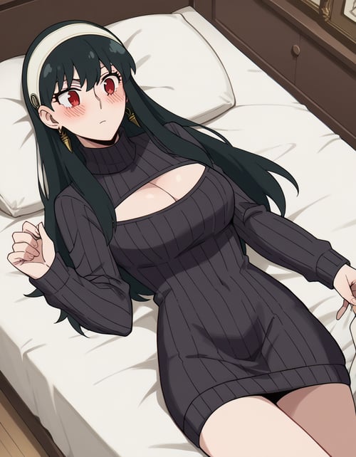 Open-Chest Sweater (Clothing) - Nochekaiser881 by GleamingBlue on Tensor.Art