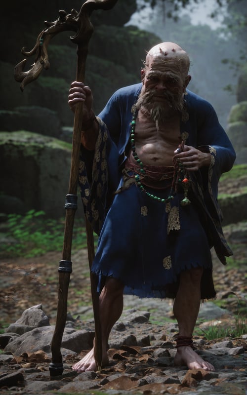 【黑神话:悟空-Black Myth: Wukong】西游路漫漫 by Tangerboom on Tensor.Art