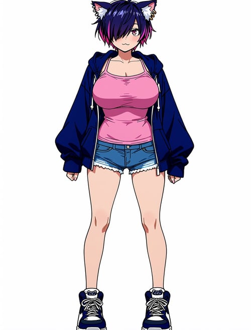 YaniNeko Characters pack V2 / ヤニねこ / 尼古喵喵 by Min on Tensor.Art
