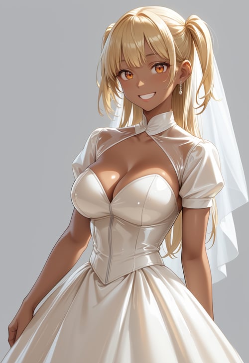 Latex Wedding Dress by miaomiao on Tensor.Art