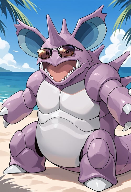 Nidoking for Pony by user_735282200731431107 on Tensor.Art