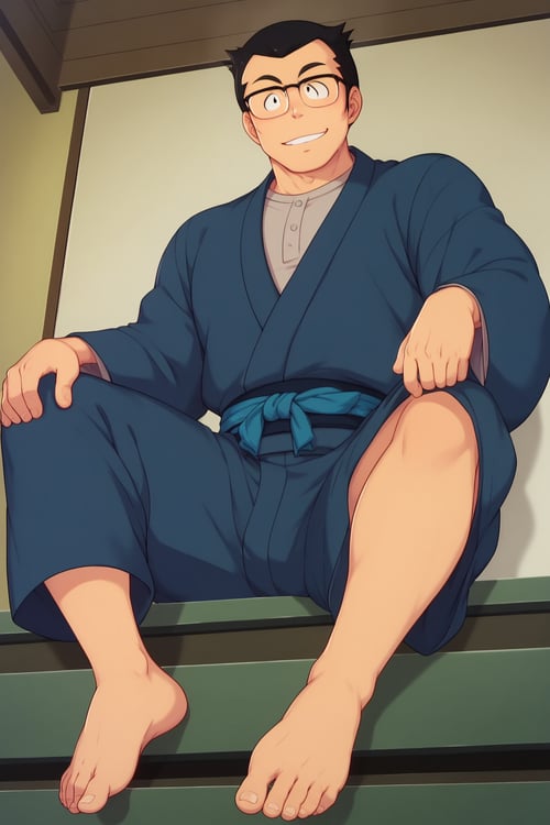 Ataru Father (Urusei Yatsura) - Comission LoRA Pon by KillerUwU13_AI on Tensor.Art