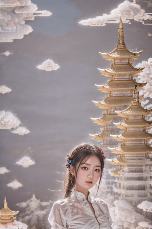 幻想汉服-仙凡之境 by 呱唧呱唧 on Tensor.Art