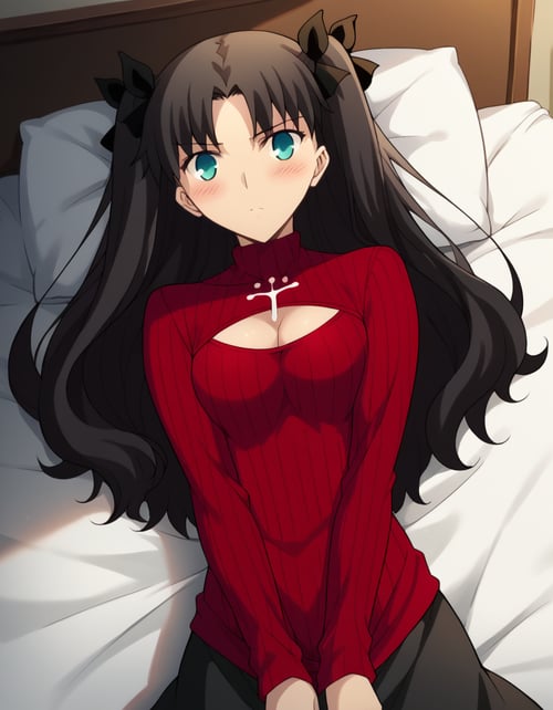 Open-Chest Sweater (Clothing) - Nochekaiser881 by GleamingBlue on Tensor.Art