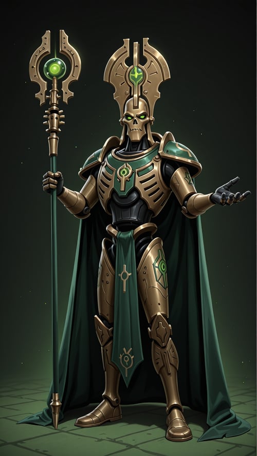 Warhammer Szarekh the Silent King x Courtney Gears by FrezeDEF on Tensor.Art