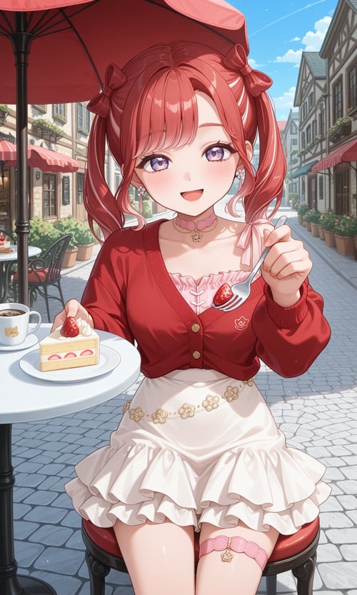 Saotome Berry(早乙女ベリー) - 2nd outfit - Nijisanji by EroBytes on Tensor.Art