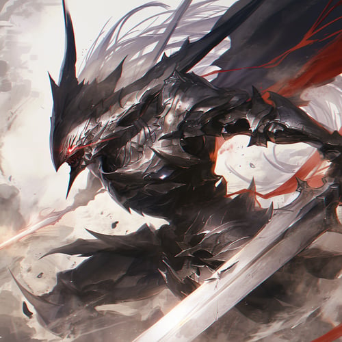 狂战士--黑骑士(气势画风) by 荣耀之心 on Tensor.Art