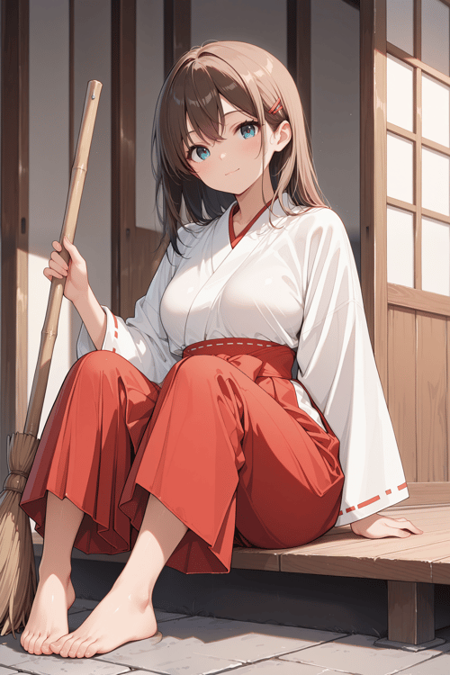 巫女/miko(anima,XL) by miaomiao on Tensor.Art