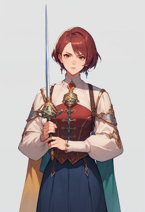 (PonyXL concept) Holding Sword Rapier (slender swords) | レイピア | 持剑 细剑 / 刺剑 / 护手礼剑 by Akiseki on Tensor.Art