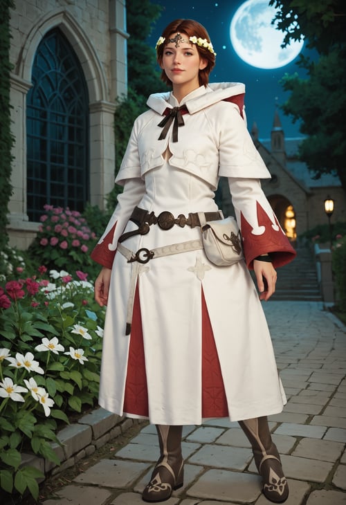 Healer's Attire (Final Fantasy XIV) by miaomiao on Tensor.Art