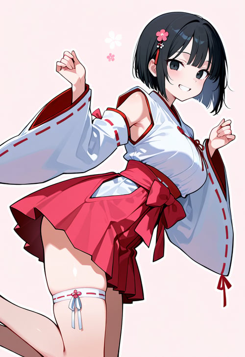 Miko Cosplay / 巫女コス by miaomiao on Tensor.Art