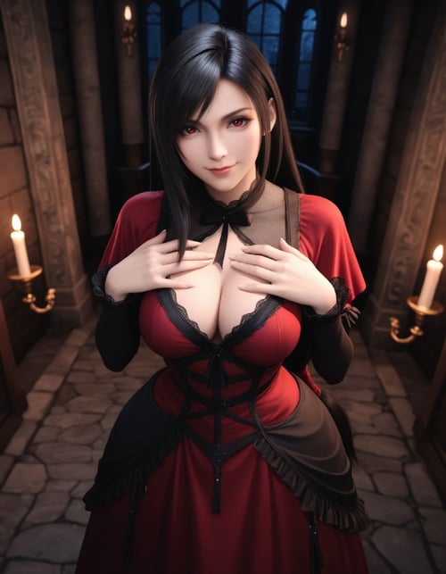 Tifa Lockhart (Final Fantasy VII) - BloodRedKittie by Ttan on Tensor.Art