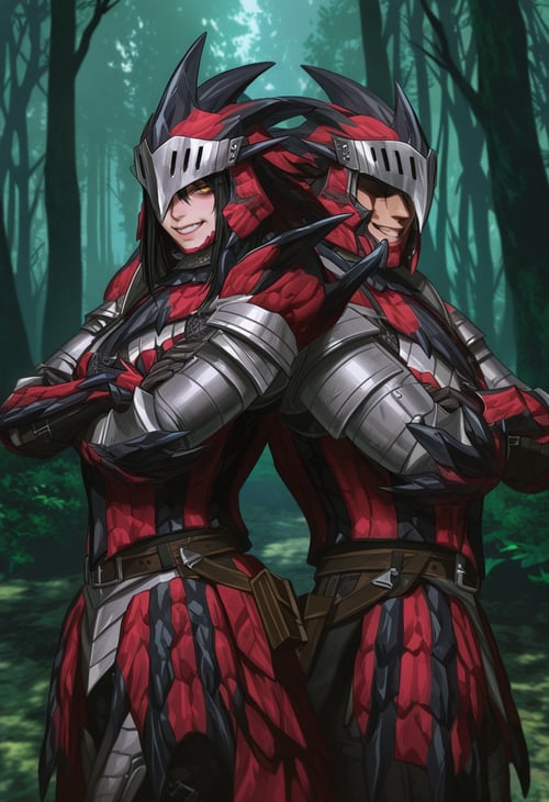 Rathalos Armor (MH3 Blademaster)[Monster Hunter] by miaomiao on Tensor.Art