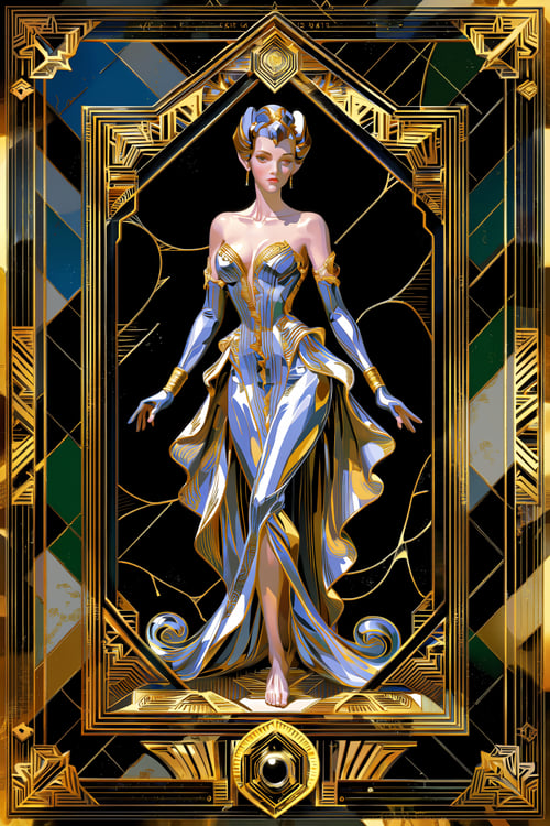 Art Deco Refinement by Iskar-Jarak on Tensor.Art