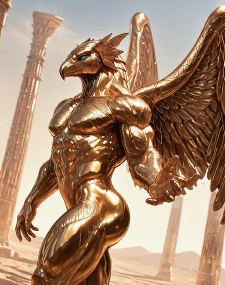 Horus (Gods of Egypt) (Pony) (AD)  by user_720431629750874608 on Tensor.Art