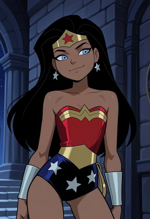 Wonder Woman (Kid Stuff) - Justice League by EroBytes on Tensor.Art