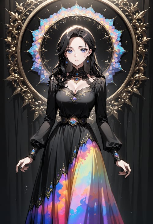 Black Opal Dress by miaomiao on Tensor.Art