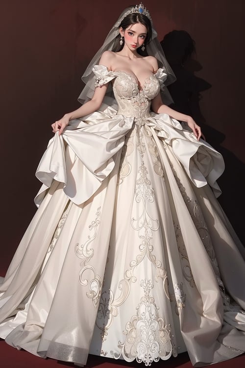 wedding dress set by miaomiao on Tensor.Art