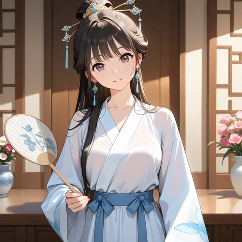 漢服/Hanfu (anima,XL,ill,Pony) by miaomiao on Tensor.Art