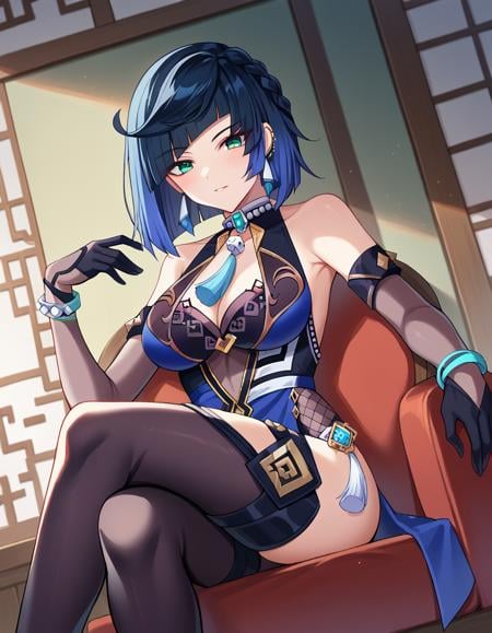 (Pony) Yelan - Genshin / By: nochekaiser881 by PONY_SAN on Tensor.Art