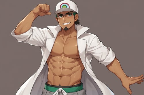 Professor Kukui | Pokémon Sun & Moon (PonyXL) by Blake - Can't Take a Break 😁✌️ on Tensor.Art