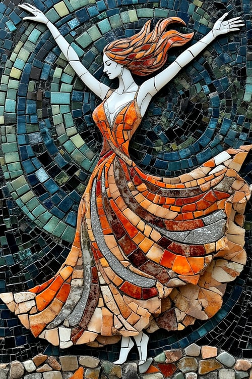 TQ - Mosaic Painting Flux by TracQuoc on Tensor.Art