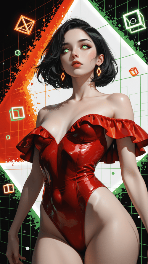 Semi-Sweet Dessert by inknoir on Tensor.Art