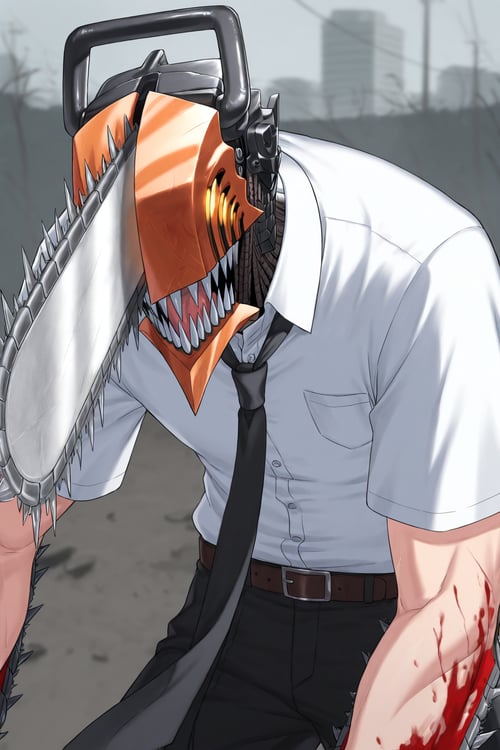 Denji (Chainsaw form) by ロシフェア on Tensor.Art