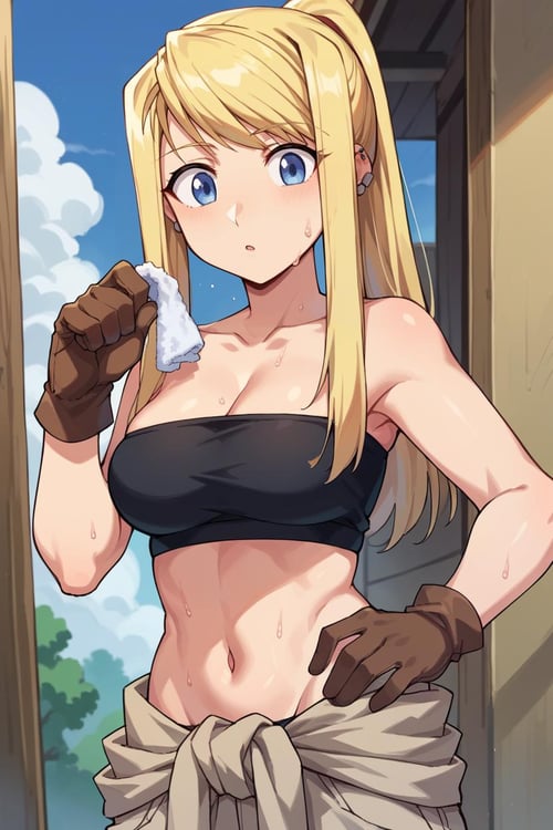 Winry Rockbell (Fullmetal Alchemist) - Novowels by Ttan on Tensor.Art