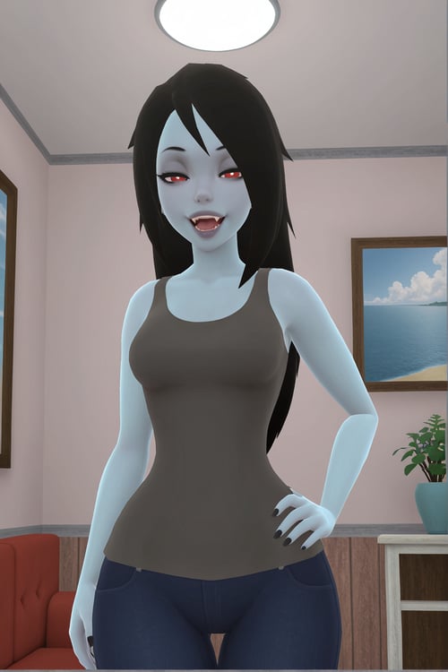 Marceline (Mike Inel style) - Adventure Time - Ill by Y V on Tensor.Art
