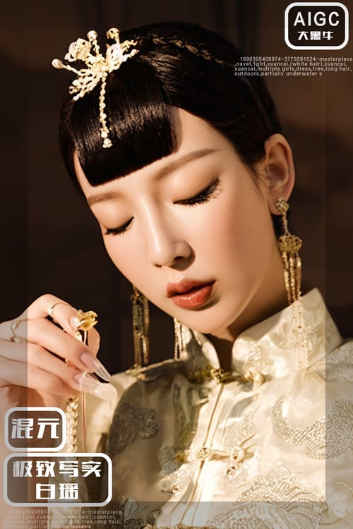 混元极致写实-白瑶 by 大黑牛AI on Tensor.Art