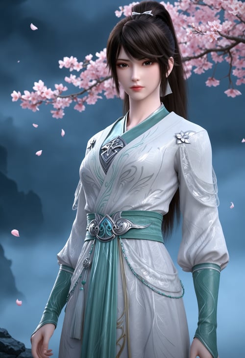 深空彼岸 姜清瑶 女剑仙-国漫-Illustrious光辉 by 云落 on Tensor.Art