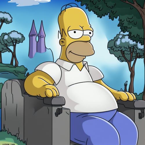 Homer Simpson by GloberTrotzer on Tensor.Art