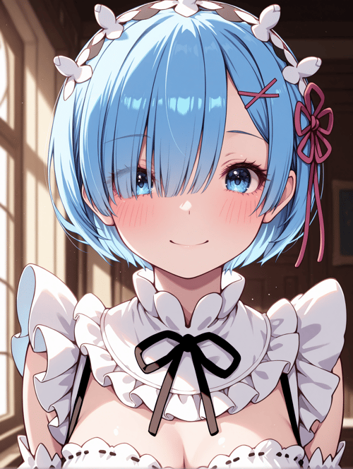 Rem - Re:Zero (IllustriousXL) by ねね on Tensor.Art