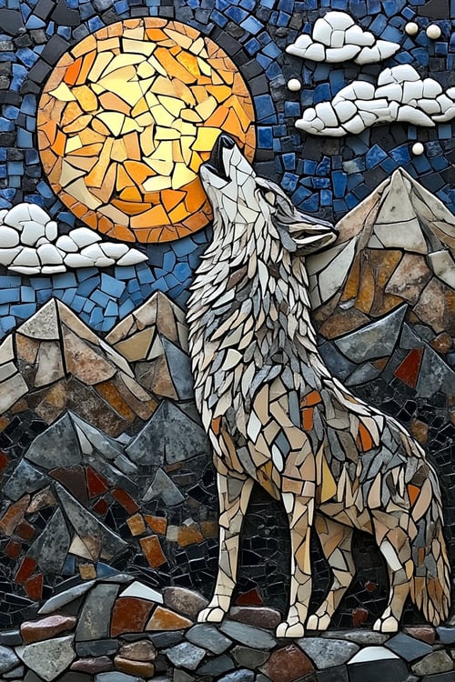 TQ - Mosaic Painting Flux by TracQuoc on Tensor.Art