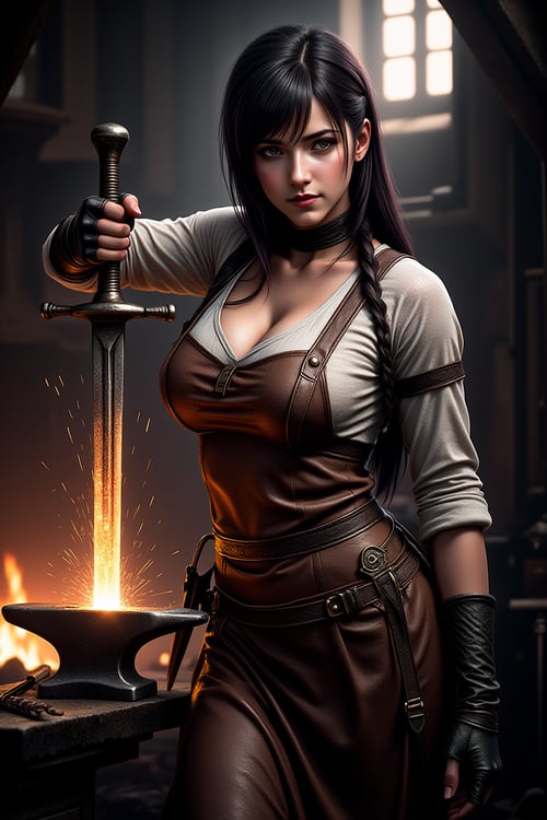 Tifa Lockhart SoloLoRA by Solo on Tensor.Art