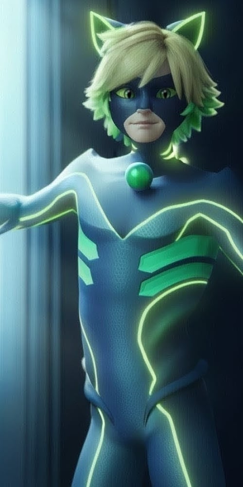 Aqua Noir S6, Ladybug, Miraculous, SD1.5 by Tetete on Tensor.Art