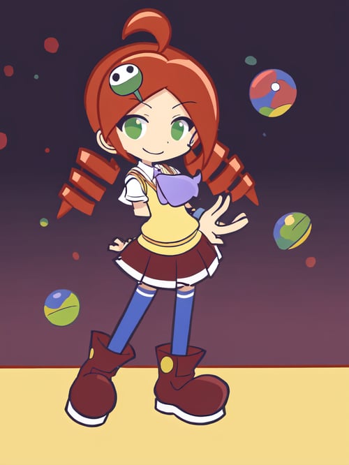 Ando Ringo 安藤りんご (Puyo Puyo Series) - 489 by Ttan on Tensor.Art