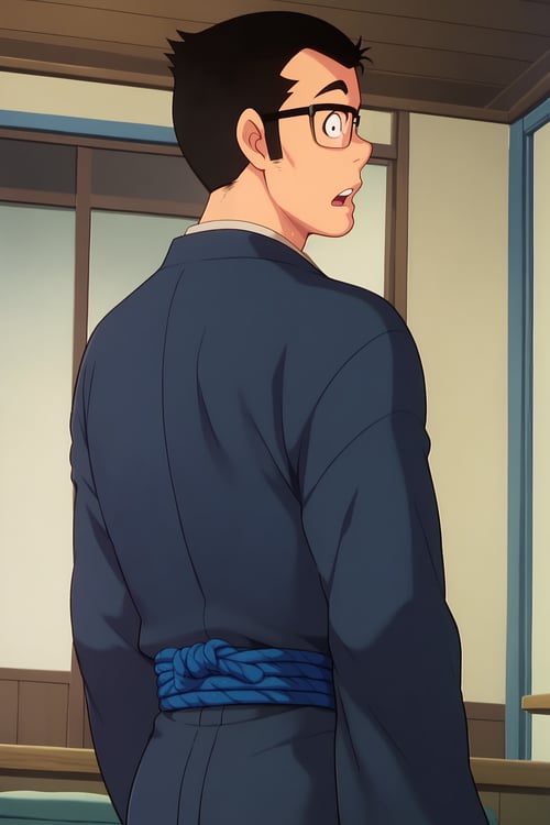 Ataru Father (Urusei Yatsura) - Comission LoRA Pon by KillerUwU13_AI on Tensor.Art