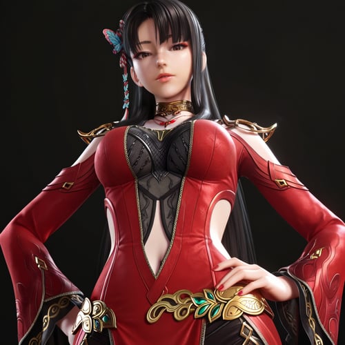 DJ_不知火舞-街霸6-美杜莎女王服装-2.5D版 by DJ大江东去 on Tensor.Art