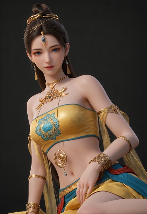 南陇侯 侍女-国漫-pony by 云落 on Tensor.Art
