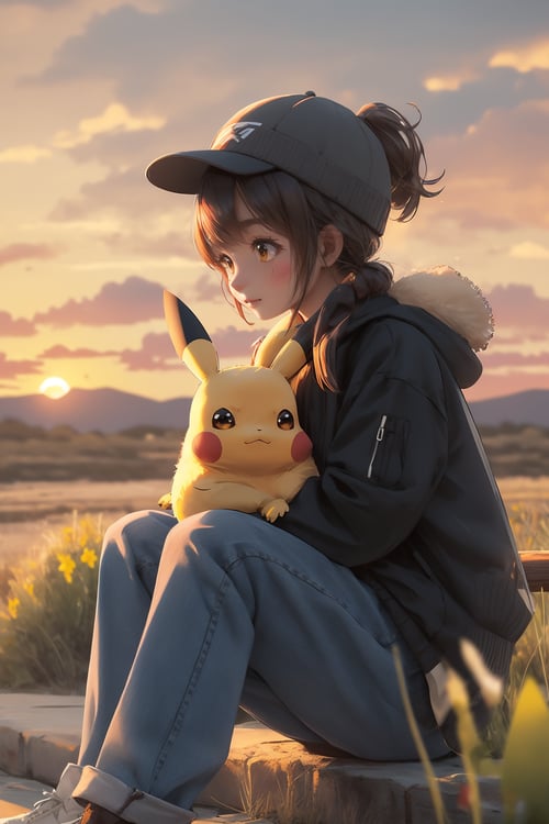 皮卡丘 by AI绘画画 on Tensor.Art