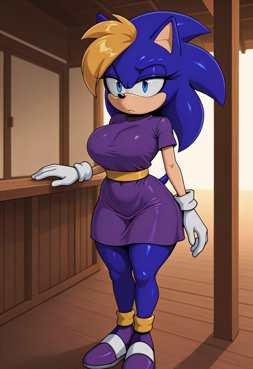 Bernadette the Hedgehog- (Sonic) by BassVelvet2j378 on Tensor.Art