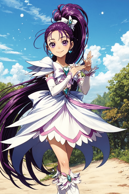 Cure Egret (Futari wa Pretty Cure) - Atkun5578 by Ttan on Tensor.Art