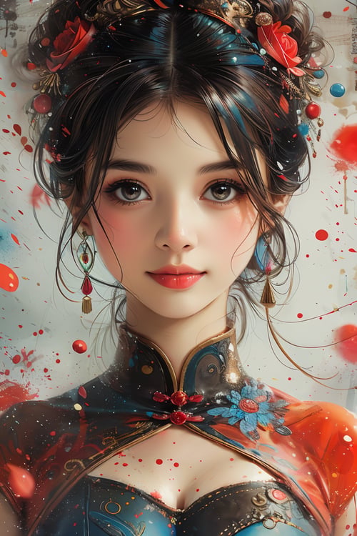 当水墨遇上水彩 by tensorxy on Tensor.Art