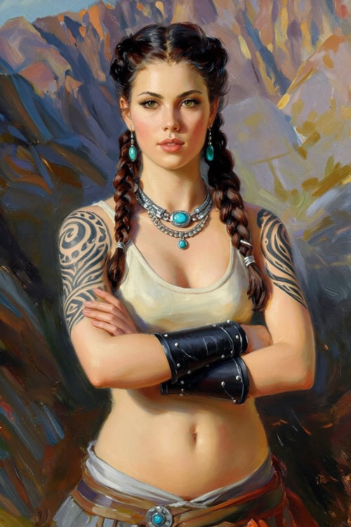 BlushMuse SoloLoRA by barberofcivil on Tensor.Art