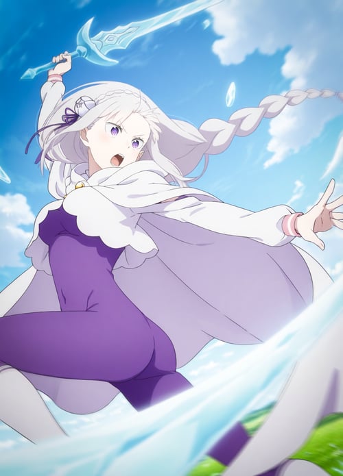 Emilia Re:Zero kara Hajimeru Isekai Seikatsu SS4 by SagiAsa on Tensor.Art