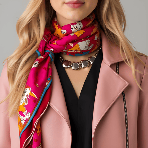 Hermes Silk Scarf 25 by Wisedom on Tensor.Art